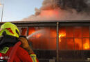 Schweiz: Dachstuhlbrand bei Gewerbebetrieb in Rothenburg