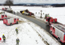 Nö: 3-Achs-Lkw-Bergung mit vier Bergeseilwinden bei Gastern