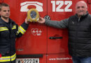 Bgld: Defibrillator an die Feuerwehr Oberwart gespendet
