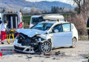 Nö: Pkw-Frontalkollision bei St. Georgen / Leys → zwei Verletzte