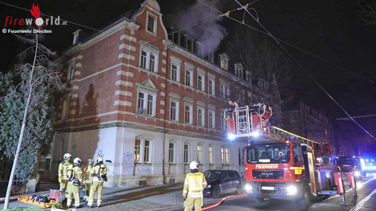 Brand Dresden Weiig Heutenull