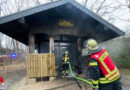 D: Brand einer Schutzhütte in Oberdollendorfer Weinbergen in Königswinter