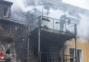 D: Massives Brandgeschehen an Mehrfamilienhaus in Essen