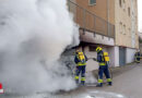 Nö: Elektroroller geriet vor Fahrtantritt in Pöchlarn in Brand