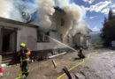 Schweiz: Brand in leerstehendem Gebäude in Risch-Rotkreuz