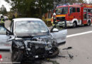 D: Sattelzug und Pkw in Vierhöfen kollidiert → drei teils schwer Verletzte