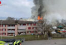 Schweiz: Balkon-Feuer in Wetzikon erfasst Mehrfamilienhaus-Dach