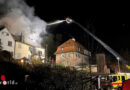 Schweiz: Feuer in Dreifach-Reihenhaus in Winterthur → Schaden übersteigt Millionengrenze