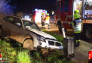 Oö: Autolenker bei Sipbachzell mit Pkw von Straße abgekommen