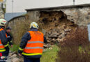 Nö: Abstützen einer Mauer nach Teileinsturz‍ in Groß Siegharts