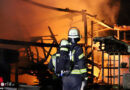 D: Gebäudebrand-Großbrand auf ehemaligen Firmengelände in Boostedt