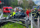 Nö: Schwerverletzte Person bei Pkw-Kollision auf A 21 bei Hochstraß