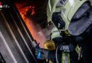Nö: Eindrucksvolle Heißausbildung der Bad Vöslauer Feuerwehr
