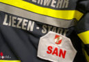 Stmk: Feuerwehr als Ersthelfer bei medizinischem Notfall auf der B 320 bei Liezen