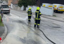 Bgld: Feuerwehreinsatz nach Betonverlust in Mattersburg