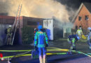 D: Feuer in Stade greift von Gartenlaube auf Carport und Garage über