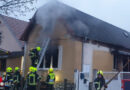 Bgld: Vier Feuerwehren mit 90 Kräften bei Wohnungsbrand in Wimpassing an der Leitha