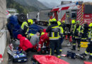 Ktn: Person nahe Oswaldibergtunnel eingeklemmt, Treibstoff fließt ins Fahrzeuginnere