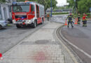 Oö: Feuerwehr Wels muss 300 m Blutspur entfernen