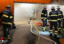 Bayern: Brand in Lagerraum für Problemstoffe in München