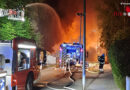 Bayern: Großbrand auf Baustelle in München gefährdet Wohnhäuser