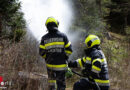Stmk: Übungsthema “Unfall löst Waldbrand aus” in Neuberg an der Mürz