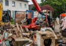 D: Mehrere Tage aufräumen nach Starkregen-Ereignis vom 22. Mai 2023 in Detmold