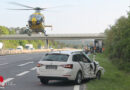 Nö: Schwerer Verkehrsunfall (3 Pkw, 1 Lkw) mit eingeklemmter Person und sechs Verletzten in Wiener Neustadt