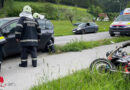 Stmk: Biker bei Pkw-Motorrad-Unfall in Kindberg schwer verletzt