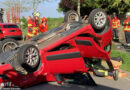 Bayern: Techn. Rettung nach Unfall und Brand im Universitätsklinikum in Würzburg