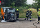 Nö: Brand einer Kehrmaschine in Statzendorf