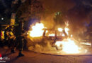 Bayern: 20 Jahre alter Peugeot in München komplett ausgebrannt