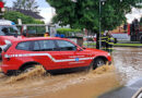 Stmk: Überschwemmung nach Starkregen in Gössendorf → 60 Kräfte am 11.06.2023 im Einsatz