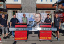 Bayern: Zwei Griller im Feuerwehrlook für zwei Wehren → Spende von der Concordia Versicherung