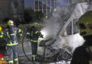 Oö: Nächtliche Serie von Müll- und Fahrzeugbränden in Wels