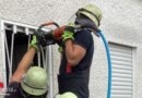 Bayern: Einsatz der hydr. Schere bei Fensteröffnung in gut gesichertem Haus in München