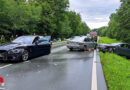 Bgld: Vier Pkw in Unfall auf der B 50 bei Markt Allhau involviert