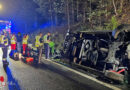 Ktn: Pkw-Unfall auf der A 11 (Karawankenautobahn) in Villach → fünf Verletzte