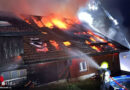 Schweiz: Vollbrand nach Blitzeinschlag an Wohnhaus in Flühli