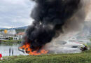 Schweiz: Drei Boote im Hafen von Hürdnerwäldli in Pfäffikon durch Feuer beschädigt