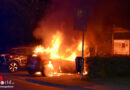 D: Geparkten VW Polo in Mönchengladbach in Brand gesteckt