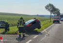 Bgld: Pkw bei Kollision auf der B 63 bei Riedlingsdorf in Acker geschleudert