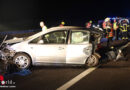 Oö: Schwerer Auffahrunfall auf Pannenstreifen der Pyhrnautobahn in Schlierbach fordert vier teils Schwerverletzte