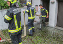 Oö: Überfluteten Keller in Bad Goisern ausgepumpt