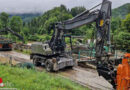 Bundesheer unterstützt Feuerwehren nun auch im Burgenland und Kärnten bei den Überflutungseinsätzen (5.8.2023)