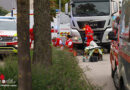 Oö: Radfahrer bei Kollision mit Lkw in Wels schwer verletzt