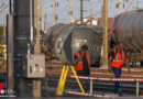 Oö: Mehrere Waggons eines Güterzuges – teils mit Gefahrstoff – bei Wels entgleist