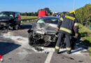 Nö: Unfall mit zwei Pkw und einem Lieferwagen auf der B25 in Purgstall: zwei Verletzte