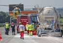 Nö: Schwerer Lkw-Auffahrunfall auf der Westautobahn bei Loosdorf