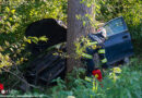 Oö: Rettungshubschrauber-Einsatz bei Pkw-Kollision mit Baum in Mitterkirchen